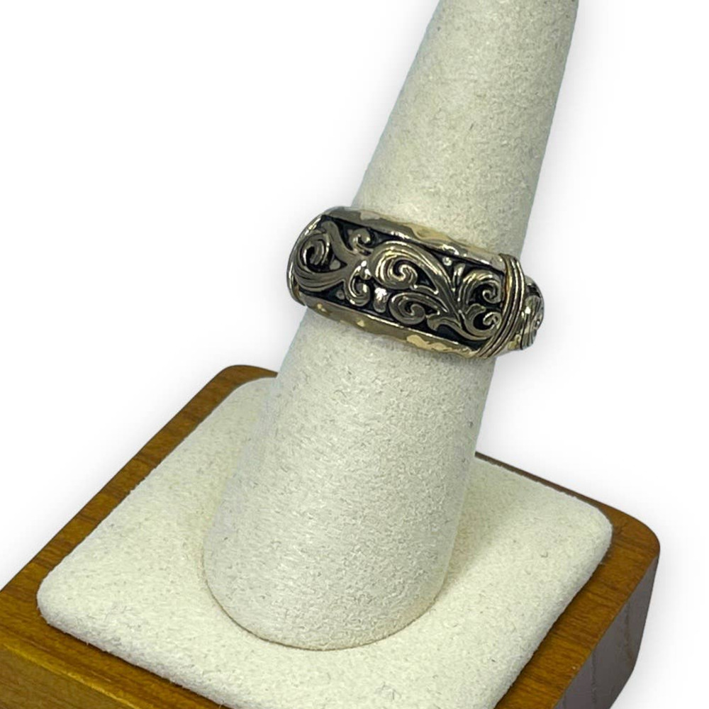 NEW NWT Womens Adjustable Size Fashion Ring Costume Jewelry Gold Fleur de Lis